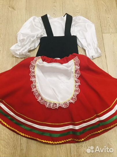 Новогодний костюм «Красная шапочка»