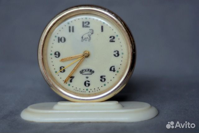 Часы- будильник Дружба, СССР