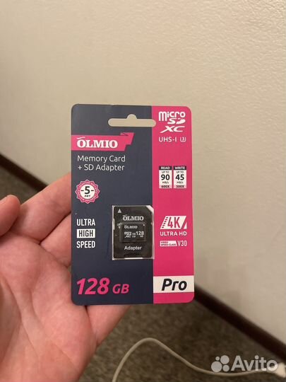 Карта памяти micro sd 128