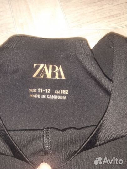 Укороченная футболка zara