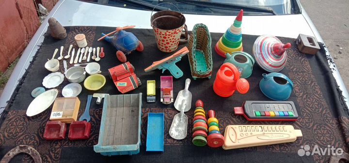 Игрушки из СССР разные