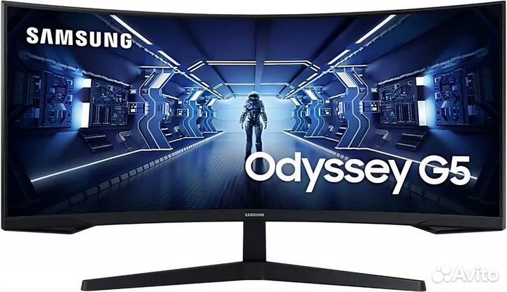 Монитор Samsung Odyssey G5 C34G55twwi черный
