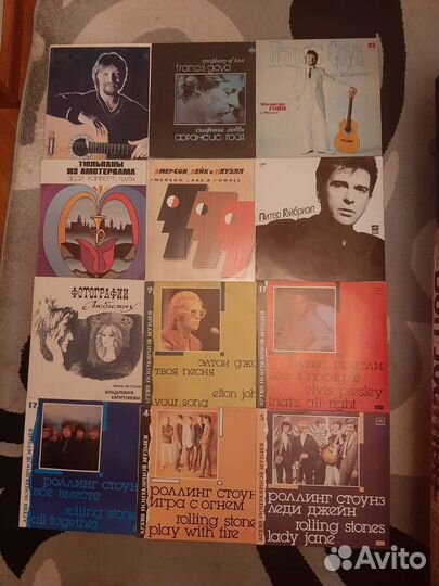 Пластинки. Виниловые. Винил