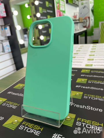 Чехол для iPhone 13 мятный