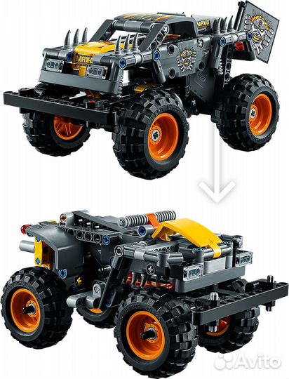 Новые наборы Lego Technic Monster Jam 2 в 1