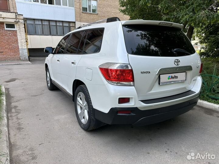 Toyota Highlander 3.5 AT, 2013, 173 000 км