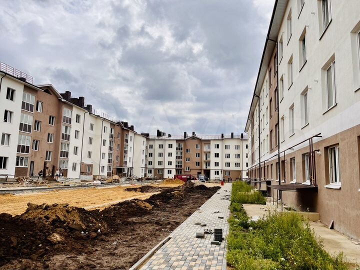 1-к. квартира, 35,7 м², 1/4 эт.