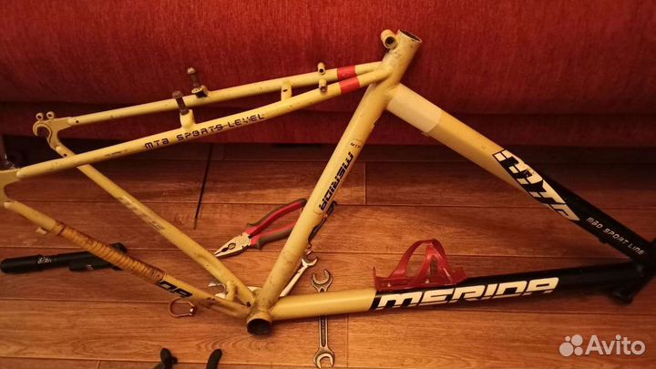 Рама велосипеда хром молибден