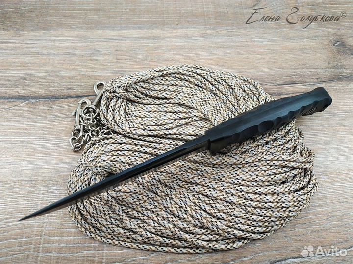 Нож Нокс Ягуар-М Black сталь D2 602-700426