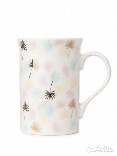 Набор фарфоровых кружек новый(6шт)