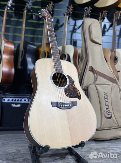 Crafter D-6/NC Акустическая гитара (массив ели)