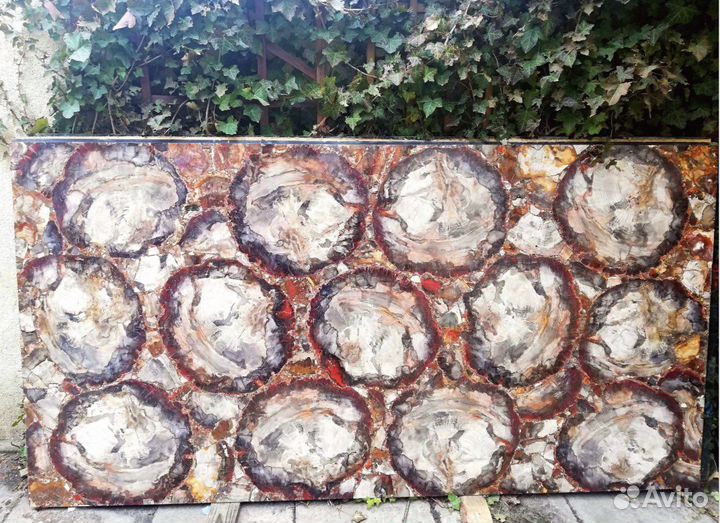 Слэбы из полудрагоценных камней
