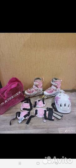 Детские ролики и защита