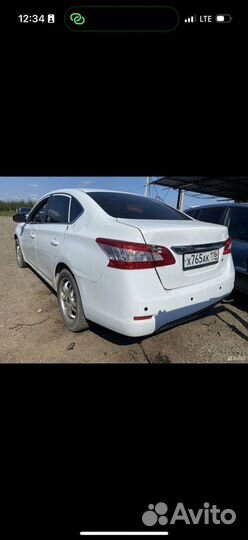 Авторазборка Nissan sentra 2015г