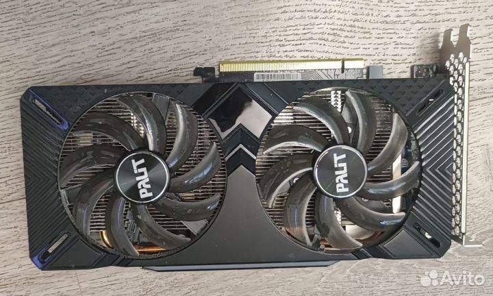 Видеокарта Palit GeForce GTX 1660 Ti Dual 6gb