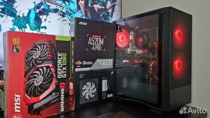 Игровой пк Ryzen 5 GTX1080 Gaming X