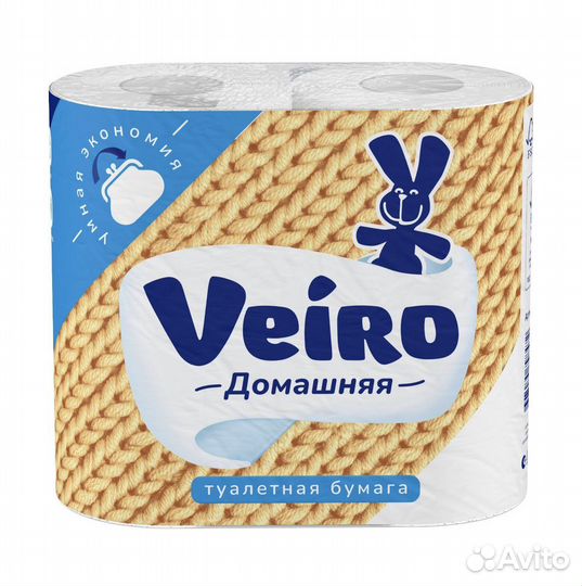 Туалетная бумага Viero 4-х слойная