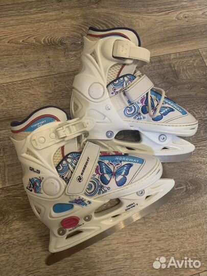 Коньки детские раздвижные