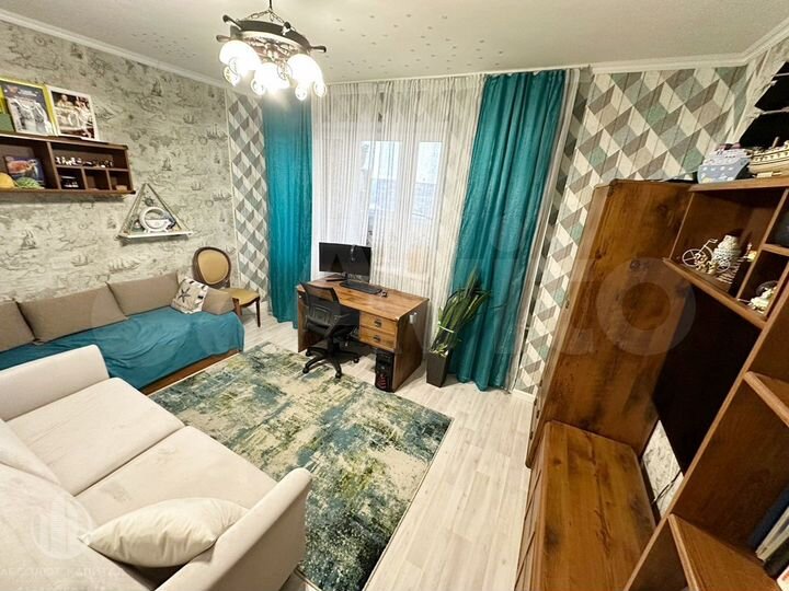 2-к. квартира, 57,4 м², 5/17 эт.