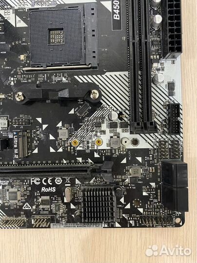 Материнская плата AM4 Asrock B450M-HDV R4.0