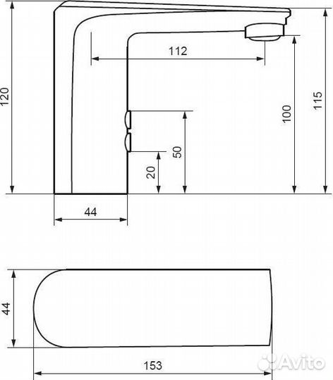 Смеситель для раковины Damixa Jupiter 770290300, черный матовый