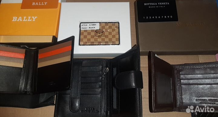 Кошелёк, обложка, визитница мужская