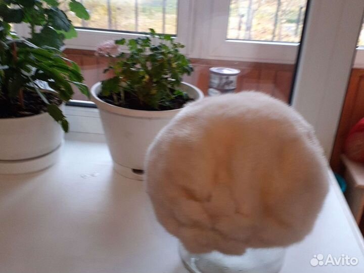 Женский норковый берет