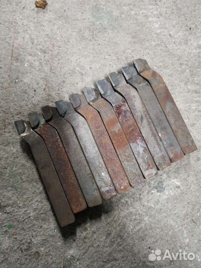 Резцы упорные отогнутые СССР (т15к6, 20х16)