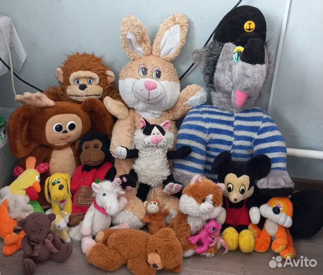Мягкие игрушки, цена за всё