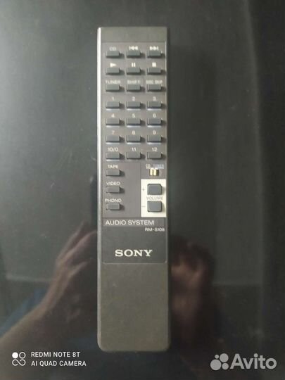 Пульт муз центра Sony rm-s109