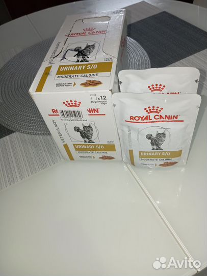 Влажный корм для кошек royal canin urinary S/O