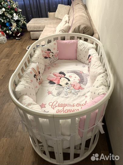 Бортики в кроватку