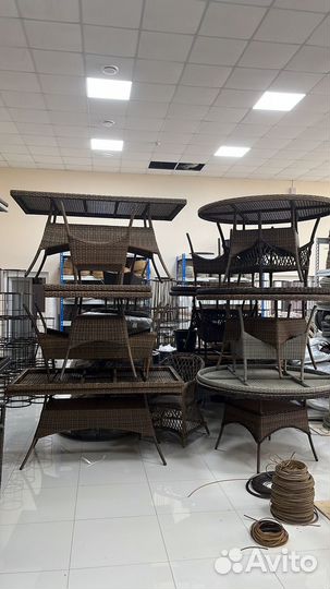 Производство мебели из ротанга