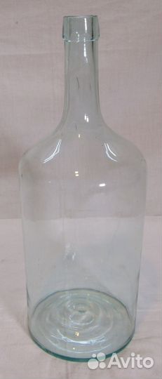Получетверть старинная Бутылка для самогона №9825