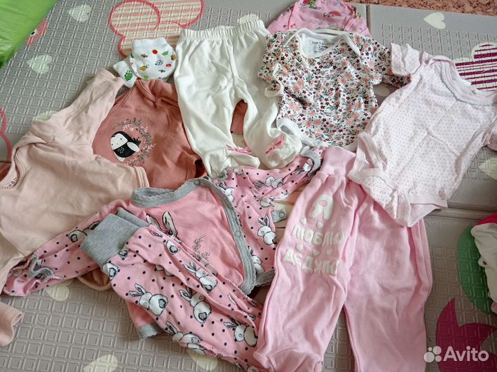 Вещи пакетом на девочку