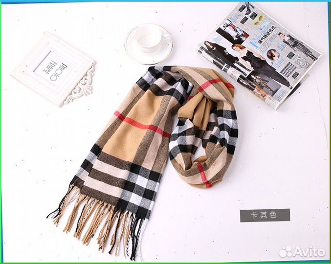 Стильный шарф Burberry (s - xxl)