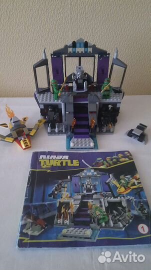 Конструктор Черепашки ниндзя