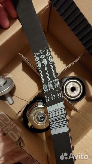 Ремень грм с роликами Renault 1.6 к4м Оригинал