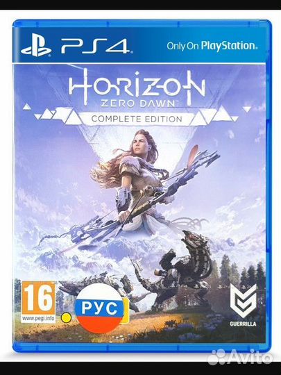 Игра для приставок ps4 Horizon