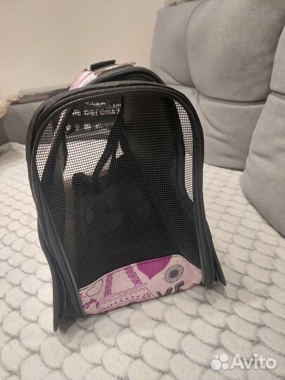 Сумка-переноска для кошек и собак новая