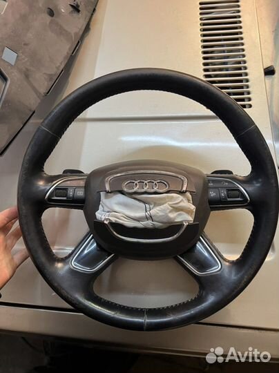 Руль торпедо крыло Audi А8 D4