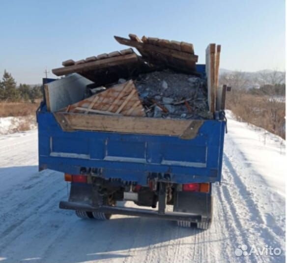 Вывоз мусора. Вывоз веток. Утилизация. Грузчики