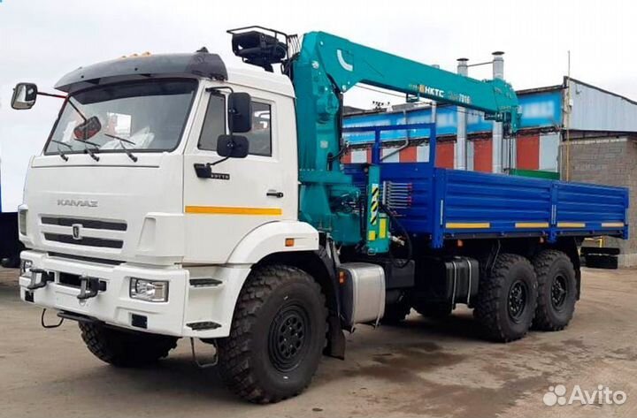 КамАЗ 43118-3027-50 с КМУ, 2023