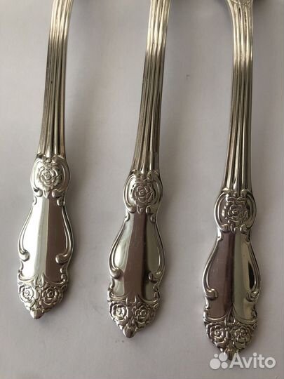 Вилки посеребренные