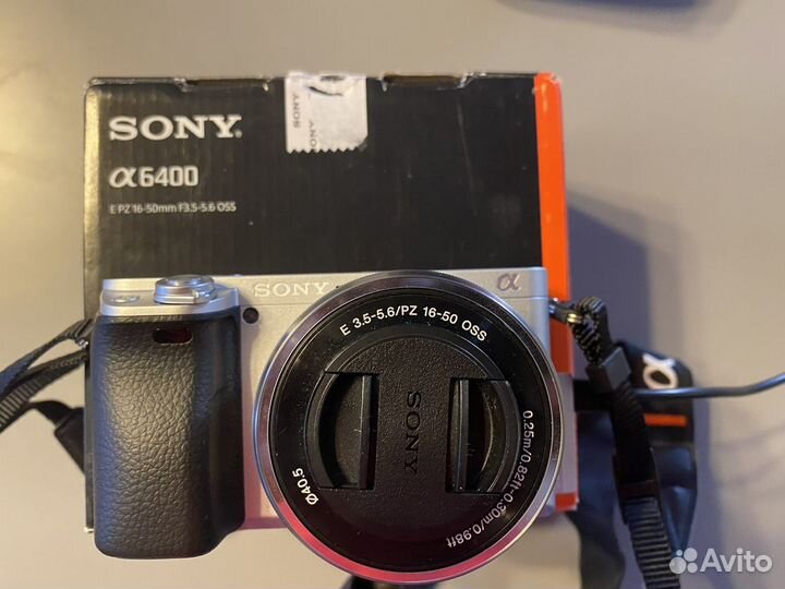 Цифровой фотоаппарат sony alpha ilce-6400