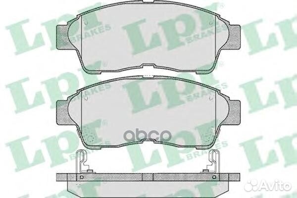 Колодки тормозные corolla 9201/carina E 9296
