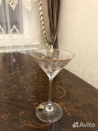 Хрустальные фужеры 12 шт