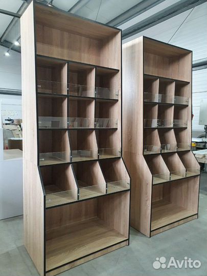 Стеллажи шкафы для конфет и сухофруктов 90/220см