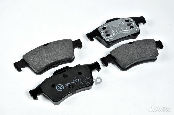 Колодки тормозные, задние GDB1469 NI Primera P12E