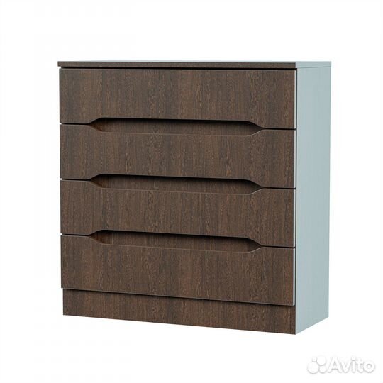 Комод Валенсия 4 ящика с вырезной ручкой